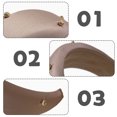 thumbnail image 3 of 2 llaveros, llavero de cinturón de cuero con lazo para llavero, clips para llavero con llavero desmontable para hombres 2412, 3 of 5