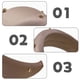 thumbnail image 3 of 2 llaveros, llavero de cinturón de cuero con lazo para llavero, clips para llavero con llavero desmontable para hombres 2412, 3 of 5