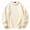 Beige, variant on asjyhkr Plus Size Mens Shirts Fleece Long Sleeve Crew Neck Sweatshirts Casual Thermal Solid Color Running Gym Workout Tops,Size M-5XL