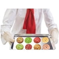 thumbnail image 3 of Happon Quality Cookie Sheet Pan - Stainless Steel Half Sheet Baking Pan ，This 12*9inch Baking Sheet is Rust & Warp Resistant, Heavy Duty, of Thick Gauge, 3 of 7