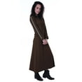 thumbnail image 3 of Moomaya Womens Long Sleeve Pullover Hoodie Maxi Dress Pockets Casual Long Dresses, 3 of 7