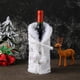 thumbnail image 4 of Funda para Botella de Vino Navideña, Conjunto de Ropa, Adornos para Botellas de Vino, Bolsa, Decoración para Mesa de Cena y Fiesta de Navidad, Regalos, 4 of 6