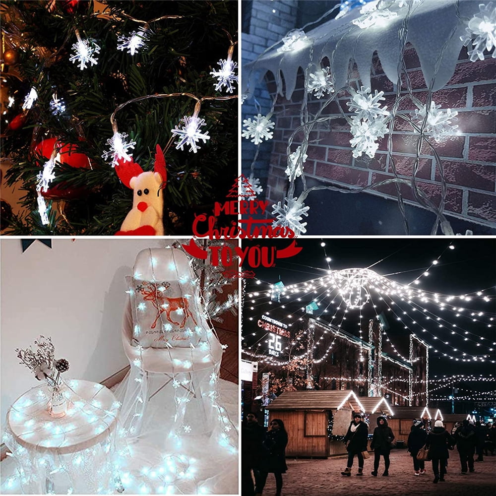 Details about   Christmas Lights Merry Christmas String Lights Christmas Decoration LED Lights 