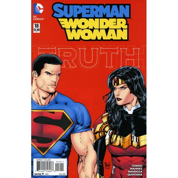 Superman/Wonder Woman #18 VF ; DC Comic Book