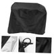thumbnail image 5 of unbranded Protector Para Barbacoa Redonda Impermeable En Poliéster Negro De Durabilidad, 5 of 7