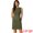 Army Green, variant on DARING DIVA Faux Suede Boat Neck Sleeveless Sheath Dress XS Brown