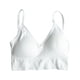 thumbnail image 5 of Minnieouse Sujetador de mujer Push Up Sujetador deportivo Conjunto Sexy Sujetador activo sin costuras Mujeres Fitness Crop Blanco 2Conjunto, 5 of 6