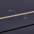 thumbnail image 4 of Half Round Brass Wire for Jewelry Making Raw(Unplated) 4x1mm, 4 of 7