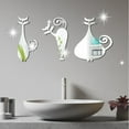thumbnail image 3 of VONKY 6 Pcs Cat Wall Decal Smooth Surface Dorm Decor for Home Background Decoration, 3 of 6