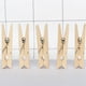 thumbnail image 5 of Juego de clips Ounissouiy para varios propósitos Decoración fotos madera 10 cm, 5 of 6