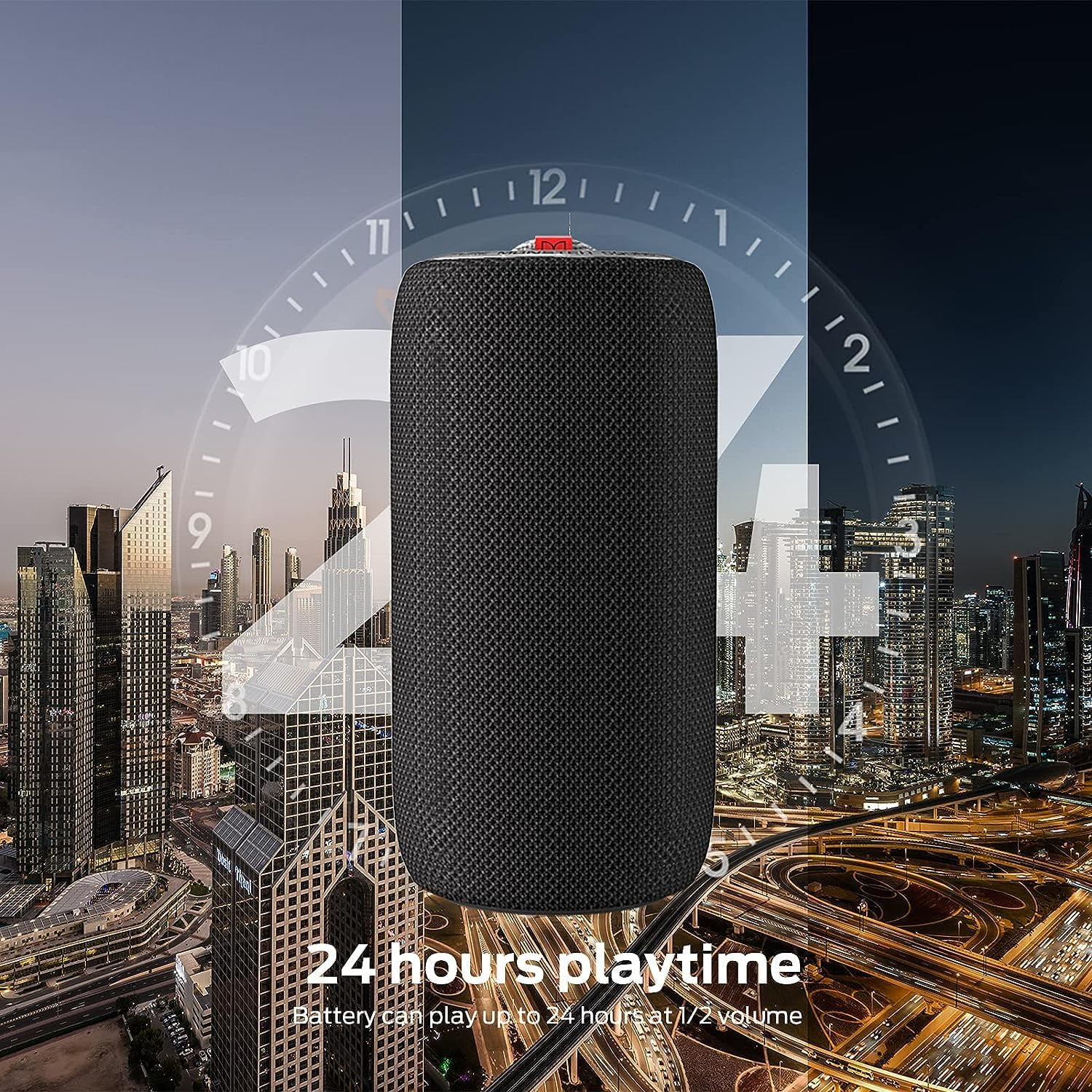 Monster Bluetooth Speaker, Superstar S310 Portable Bluetooth Speakers, 30W True Wireless Stereo Pairing Deliver Dynamic Sound, Waterproof Speaker, Outdoor Speaker