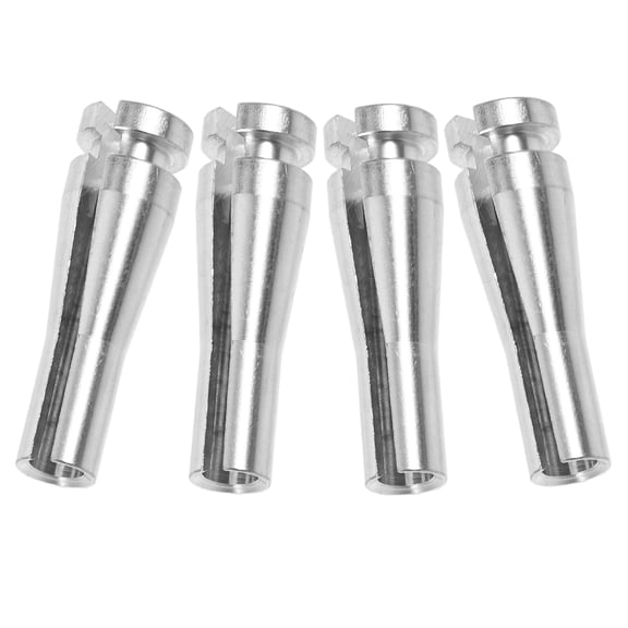 DEEPCRAFF 4-Piece Car Door Latch Cable Repair Kit, Metal Plated Rear Door Cable Replacement Set