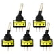 thumbnail image 4 of 5 indicadores LED basculantes de 3 pines, 12 V CC, 20 A naranja, 4 of 9