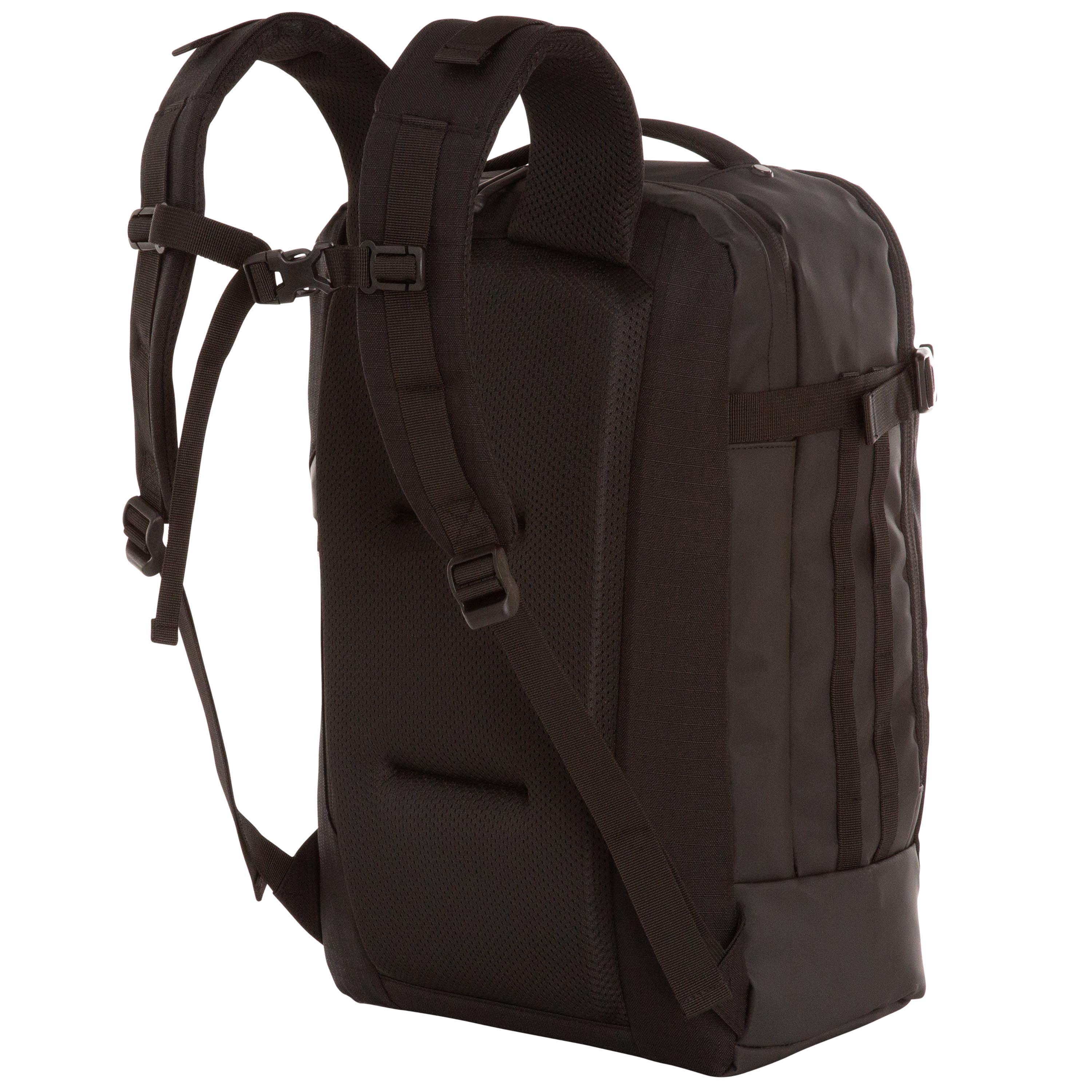 SOG Caravan Travel Backpack Black for Adults with 17-Inch Laptop Compartment
