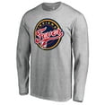 thumbnail image 2 of Men's Heathered Gray Indiana Fever Primary Logo Long Sleeve T-Shirt, 2 of 3