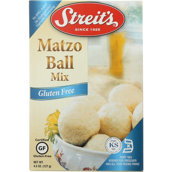 Pack of 12, Streits Gluten Freen Matzo Ball Mix, 4.5 oz