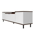 thumbnail image 3 of Manhattan Comfort Mosholu 4 Shelves Wood TV Stand for TVs up to 60" in White, 3 of 6