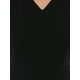 thumbnail image 5 of Vestido de invitada de boda para mujer INSPIRE CHIC con volantes, escote en V, cóctel, de noche, midi acampanado, talla XL, negro, 5 of 6