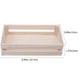 thumbnail image 3 of WORGEOUS Cesta de almacenamiento de madera Rectángulo de juguete pequeño Organizador de juguetes Canasta de almacenamiento simple para el hogar, 3 of 8