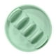 thumbnail image 3 of Soporte de silicona para tacos Wave, utensilio de cocina antideslizante para tacos duros, bandeja para servir Verde, 3 of 9