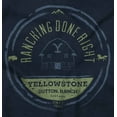 thumbnail image 2 of Yellowstone Ranching Done Right Toddler Boy Girl T Shirt Infant Toddler Brisco Brands 6M, 2 of 6