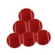 thumbnail image 2 of 6 pelotas de tenis de 6,4 cm de diámetro, resistentes al desgaste, para jugar en interiores. Rojo, 2 of 9