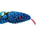 thumbnail image 5 of Peluche Serpent Géant Réaliste Jouet Yeux Rouges Cadeaux pour et 110 Pouces BlueWV696, 5 of 5