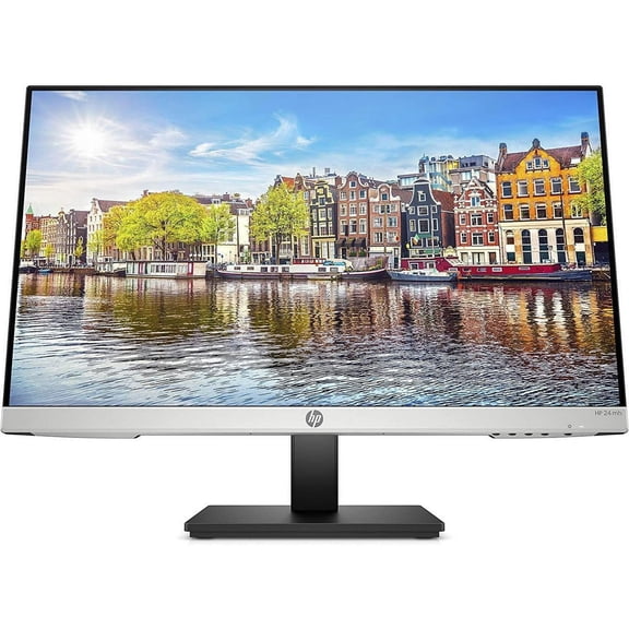 Hp 24Mh Fhd Monitor - Computer Monitor With 23.8-Inch Ips Display (1080P) - Buil