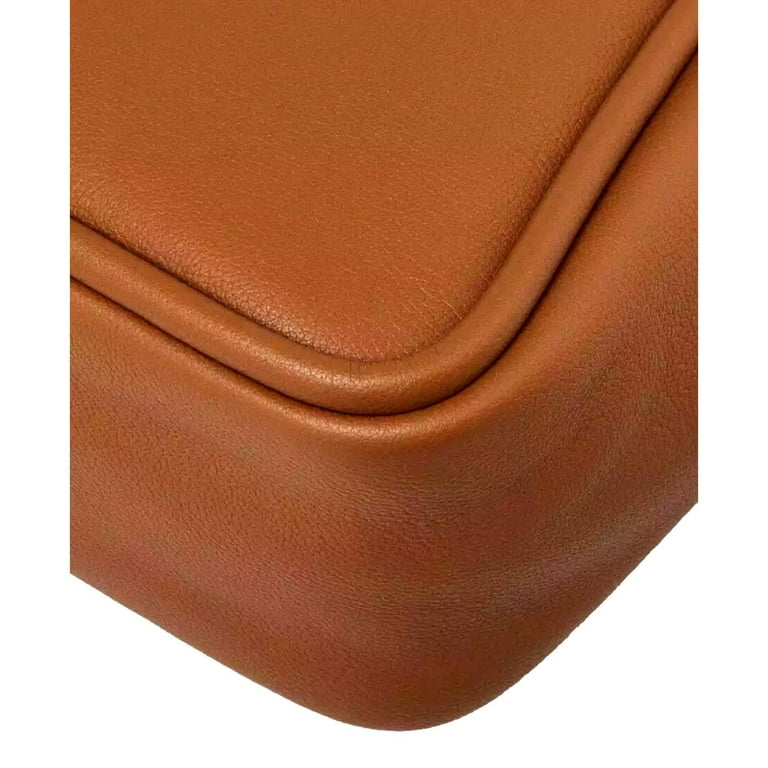 Prada Soft Grain Leather Caramel Brown Small Shoulder Bag