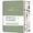 O-Green, variant on Weekly To Do List Notepad, 52 Sheets Undated Weekly Planner, 8.5"x11" Letter Size Horizontal Desk Pad with 100GSM Thick Paper, Twin-Wire Spiral Bound Tear Off Lined Organizer for Office Work