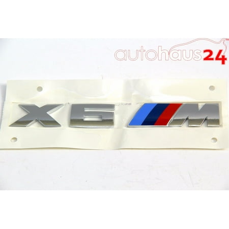 - BMW X6 M F86 TRI COLOR EMBLEM LOGO BADGE GENUINE OEM 2014-2016 51 14 8 057 983
