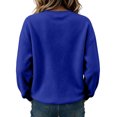 thumbnail image 5 of Zorvxlyn Fleece Sweatshirts for Women Winter Warm Long Sleeve Graphic Crewneck Sweatshirts Women Oversized Streetwear Womens Shirts, 5 of 6