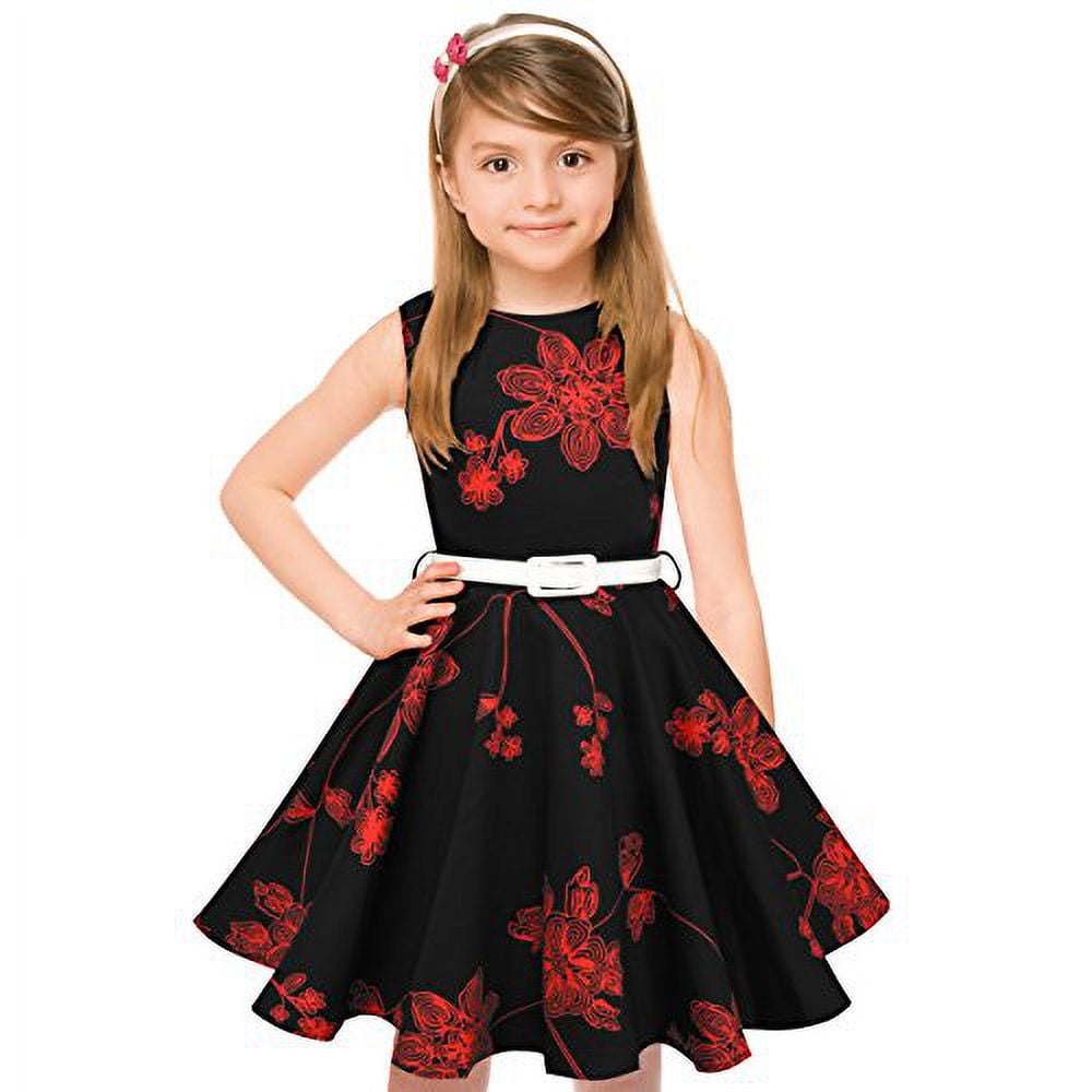 Girls 50s style dress discount