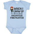 thumbnail image 3 of Inktastic Volunteer Firefighter Future Girls Girls Baby Bodysuit, 3 of 5