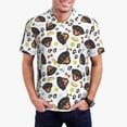 thumbnail image 5 of Wukai Rottweiler Men’s Polo Shirts,Quick-Dry Athletic Shirt,Classic Fit Shirts-Small, 5 of 8