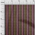 thumbnail image 1 of oneOone Cotton Flex Fabric Stripe & Floral Block Printed Craft Fabric BTY 40 Inch Wide, 1 of 4