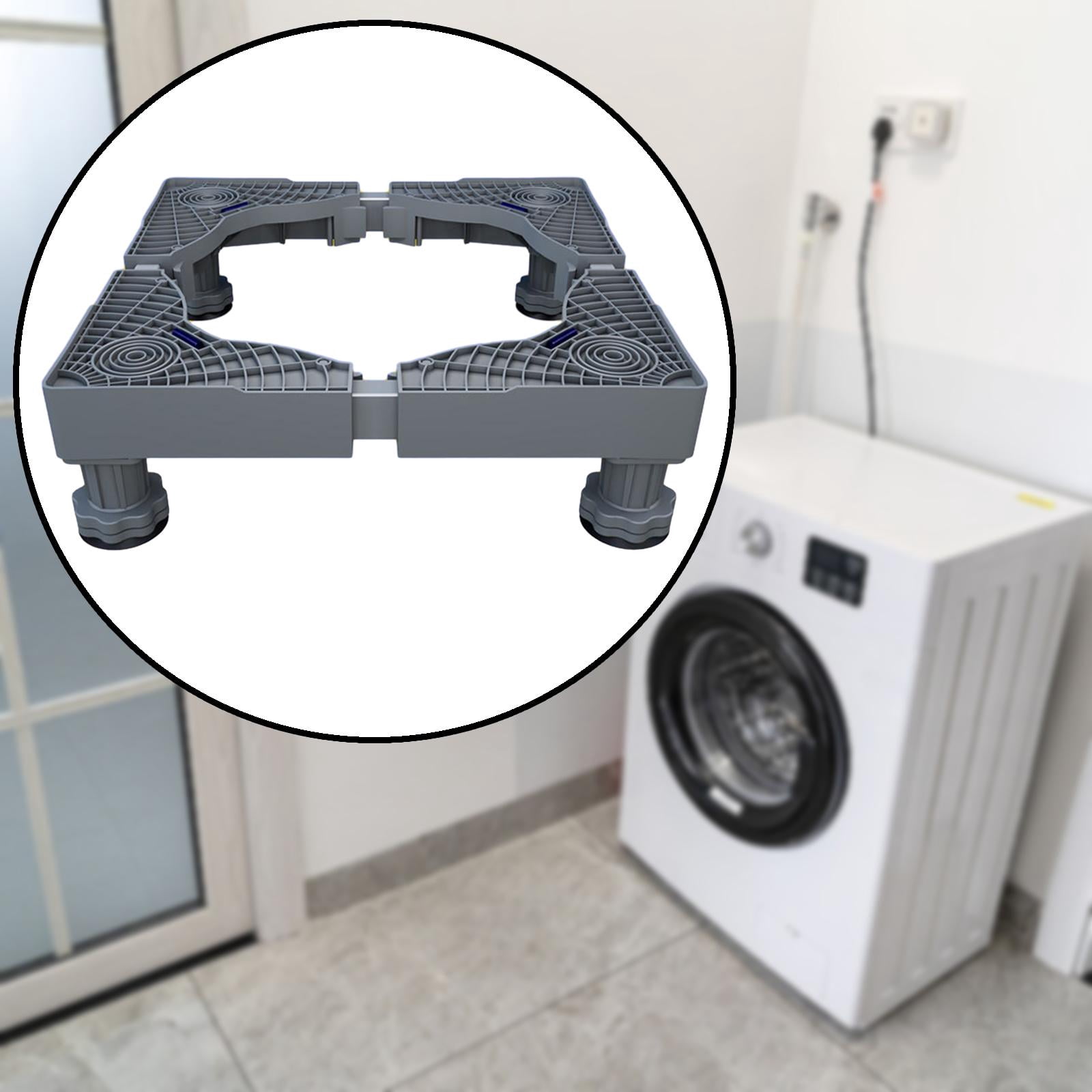 Baoblaze Adjustable Washing Machine Base Washer Pedestal with Sturdy Feet Multifunctional 4 Legs