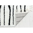 thumbnail image 3 of Rugs America BT10A Daydream White Stripe Modern White Area Rug, 2'6"X4'0", 3 of 6