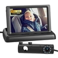 thumbnail image 1 of Baby Car Camera, HD Display Baby Car Mirror with Night Vision Feature, 4.3 Inch, 1 of 5