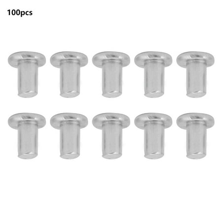 

Flat Head Solid Rivet Simple To Use Solid Aluminum Rivet For Industrial Accessories Workshop Hardware Industrial Hardware Workshop Supplies