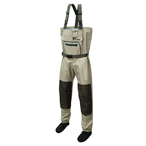 8fans 8 Fans Breathable Chest Wader 3-Ply 100% Durable And Waterproof With Neoprene Stocking Foot Insulated Fishing Chest Waders For Fly Fishing,duck