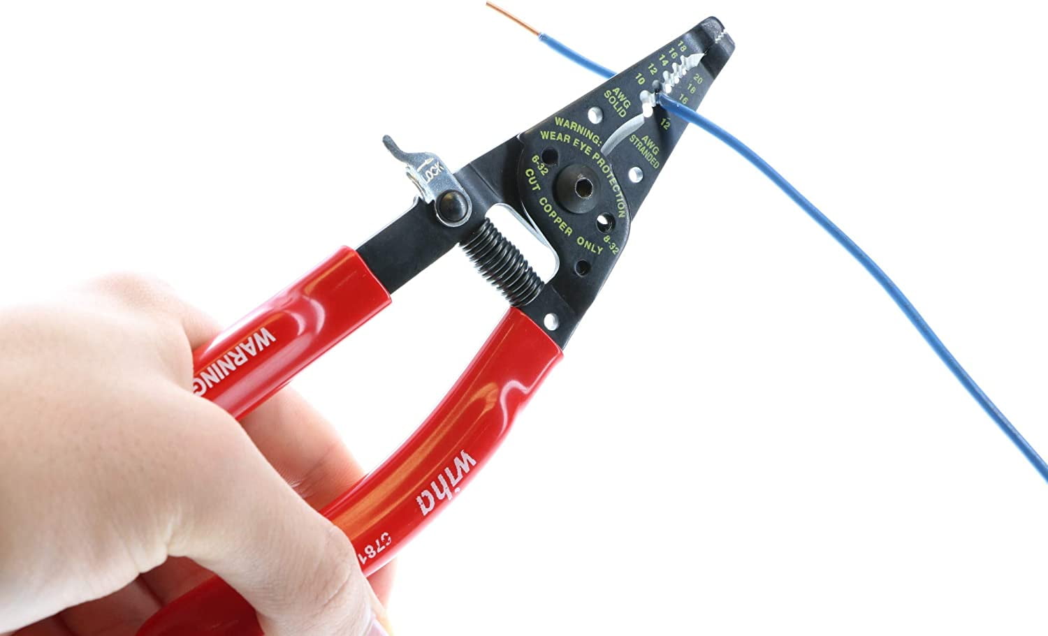 Wiha Tools USA 57810 Classic Grip Wire Strippers - 7.25 in.