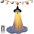 thumbnail image 4 of Fantasmas Aterradores Pie Halloween Fantasma Con LED para El Patio Del Porche Delantero, 4 of 9