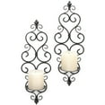 thumbnail image 3 of FLEUR-DE-LIS WALL SCONCE DUO, 3 of 5