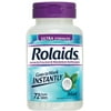 Rolaids Ultra Strength Antacid Tablets, Mint 72 ea