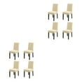 thumbnail image 2 of Wweixi 4pack/lot Stylish Chair Covers For Dining - Transform Dining Room With Ease Durable Cover For Dining beige 2Set, 2 of 6
