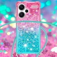 thumbnail image 4 of Funda para Xiaomi Redmi Note 13 Pro Plus 5G Brillantina Líquida Divertida Reluciente y con Cristales en Movimiento Cuerpo Cruzado con Cordón Ajustable, 4 of 5