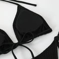 thumbnail image 6 of DISKEBUISS Women's Summer Swimsuit Sexy Mesh Cover Up Set With Bikini Bathing Suit for Casual Vacation & Beach, 6 of 7