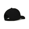 thumbnail image 3 of Sport Classic Baseball Hat Custom Referee Letters Structured Cap, Black Hat Red Letters, 3 of 4