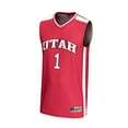 thumbnail image 2 of Youth GameDay Greats #1 Red Utah Utes Lightweight Basketball Fashion Jersey, 2 of 4